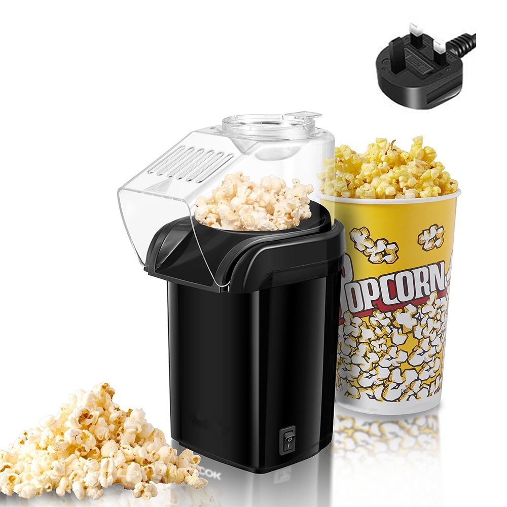 Fully Automatic Popcorn Machine Non-Stick Popcorn Maker Corn Air Popper Home