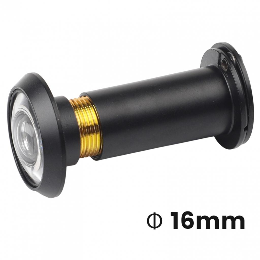 Door Peephole Door Viewer Adjustable Glass Lens Eye Sight Hole Wide Angle Viewer