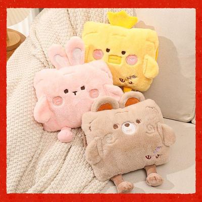 Cute Portable Hot Water Bottle for Abdomen, Hand, and Foot Warming