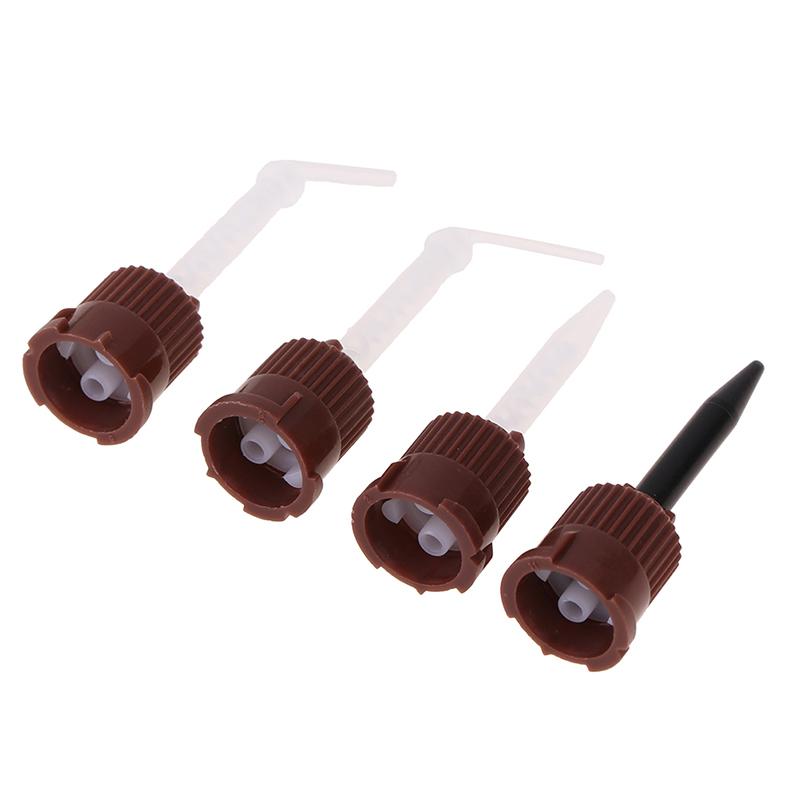 50 Pcs Dental Materials Impression Mixing Tips Silicone Rubber Mix Head