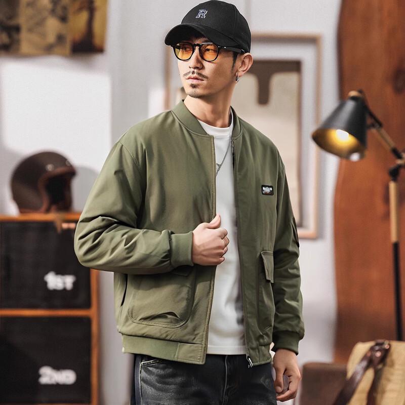 Jeep Men's Autumn Thickened Workwear Jacket