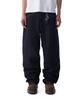 AAKAM Waist Contrast Denim Pants (Black)