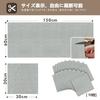 [Limited Edition] XIWEIYI Large Tile Carpet, Adhesive Mats, 30x30x0.4cm (10 Pieces) Soundproofing, Heat Insulation, Compatible with Underfloor Heating