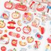 Sweet Candy Party Stickers 3D Embossed Decals for Notebook Phone Case Photo Album Dairy Guka Decoration