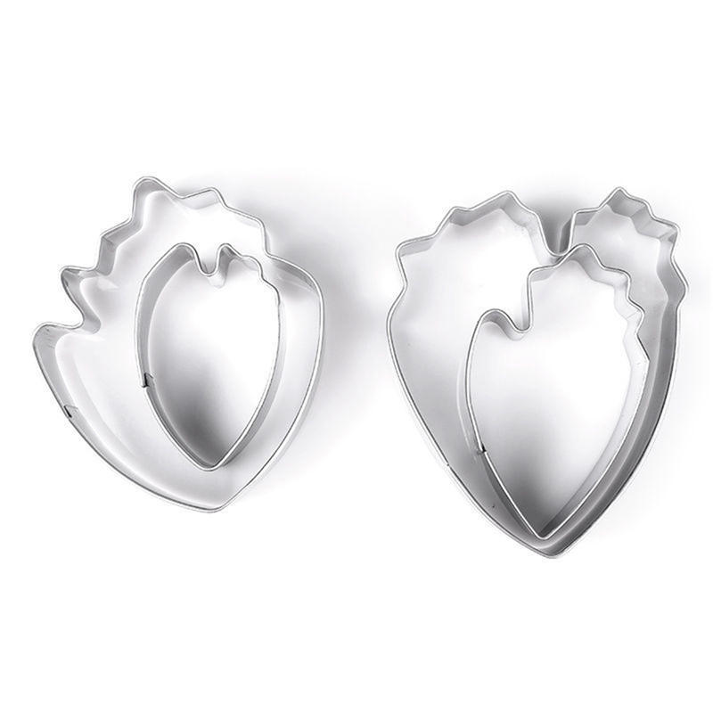 4Pcs Peony Flower Cake Fondant Plunger Cutter Decorating Mold Sugarcraft Baking