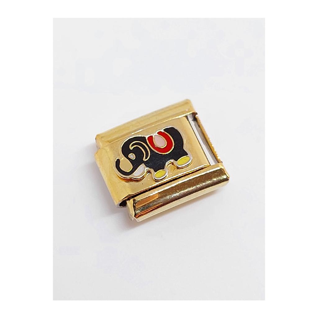 Steel Unisex Italian Bracelet Charm