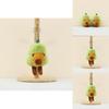Cute Avocado Capybara Plush Toy Keychain Adorable Soft Stuffed Animal Doll Accessory