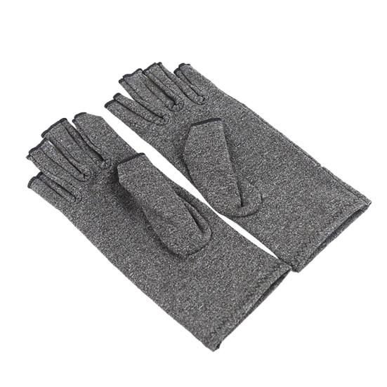 Компрессионные перчатки при артрите, облегчение боли в суставах, терапия, аксессуары для пальцев M серый