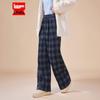 IEF Women's 2025 Winter Plaid Wide-Leg Pants