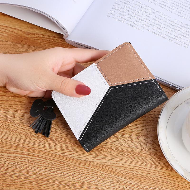 2023 Women's Tassel Zipper Wallet: Small Coin and Card Holder