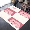 2025 New Cute Pink Pig Carpet Rug for Living Room Bedroom Home Sofa Decoration,Kids Play Non-slip Floor Mat
