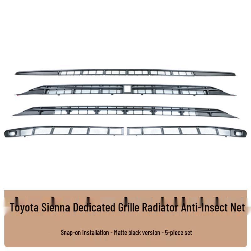 

Toyota Sienna Front Grille Insect & Pollen Net Clip-on Cover