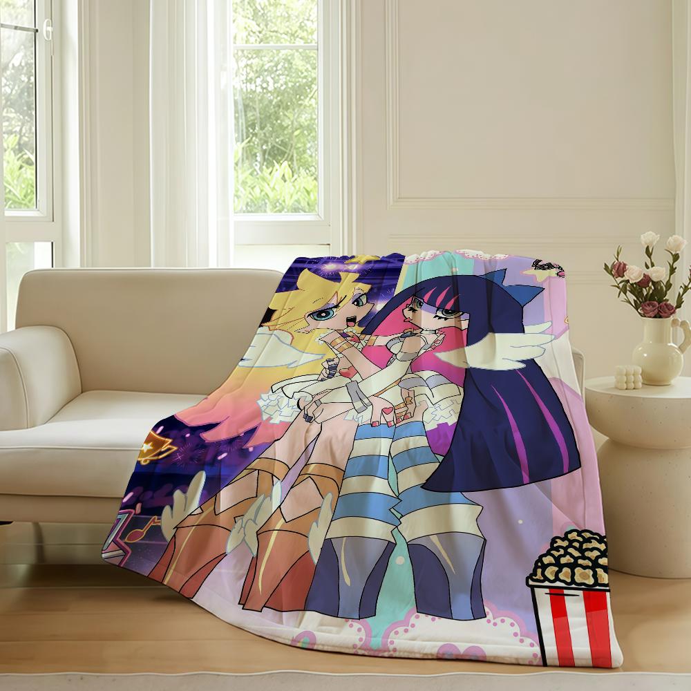 Panty & Stocking with Garterbelt Blanket For Sofa Office Bed Plane Travel Sleep Read Relax Camping Soft And Warm