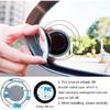 360 Stupňů Nastavitelné Auto Zpětné Vypouklé Zrcátko pro Auto Zpětný Chod Širokoúhlé Vozidlo Parkování Bezrámečková Zrcátka HD Mrtvý Úhel