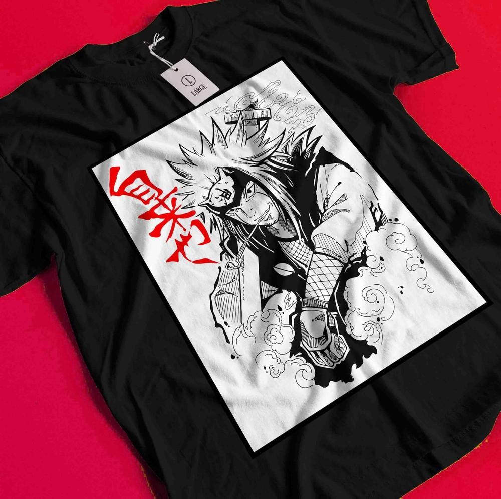 Naruto Tshirt Tsunade Shirt Madara Kakashi Itachi Pain Minato Tee Jiraya T-Shirt Tops