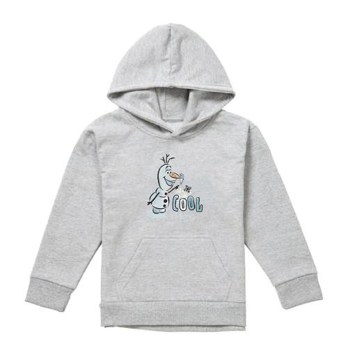 Frozen Childrens/Kids Cool As Ice Olaf & Bruni Heather Pullover Hoodie