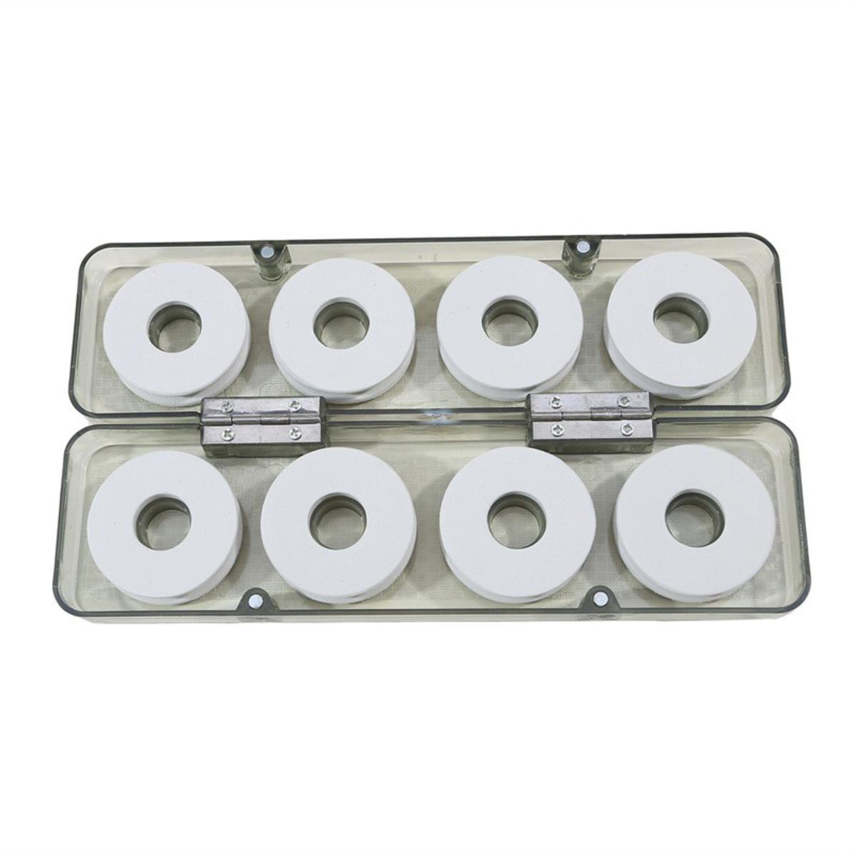 

8/16pcs Fishing Tackle Foam Spools Line Box Winding Board Shaft Lure Hook Rig Bait Storage Case Pesca Accessories Small 8-axis