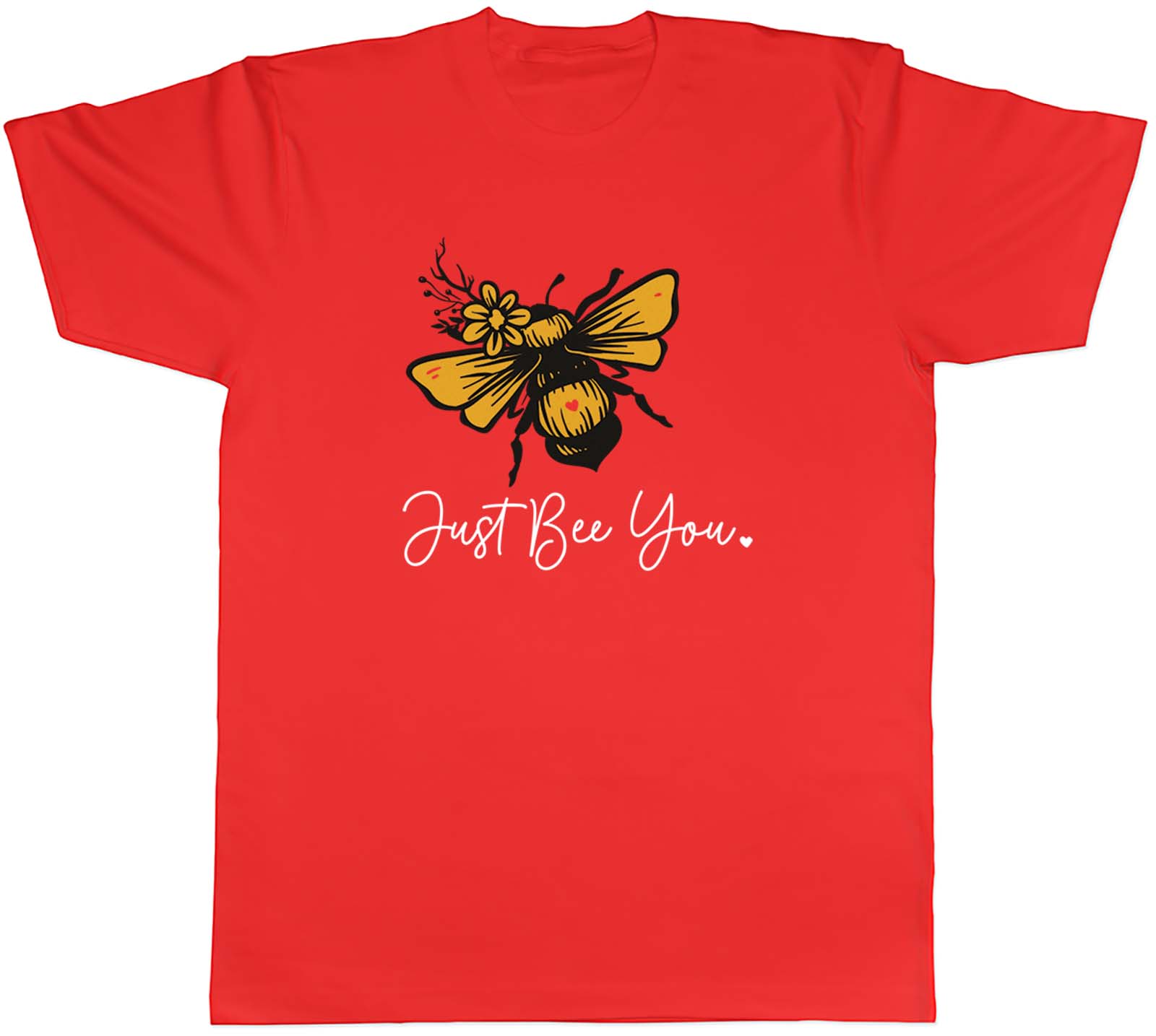 Just Bee You Mens TShirt Bumblebee Beekeeper Unisex Tee Gift S
