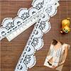 New Water Soluble Milk Silk Embroidery Lace, Lace Embroidery Lace Wedding Dress Fabric