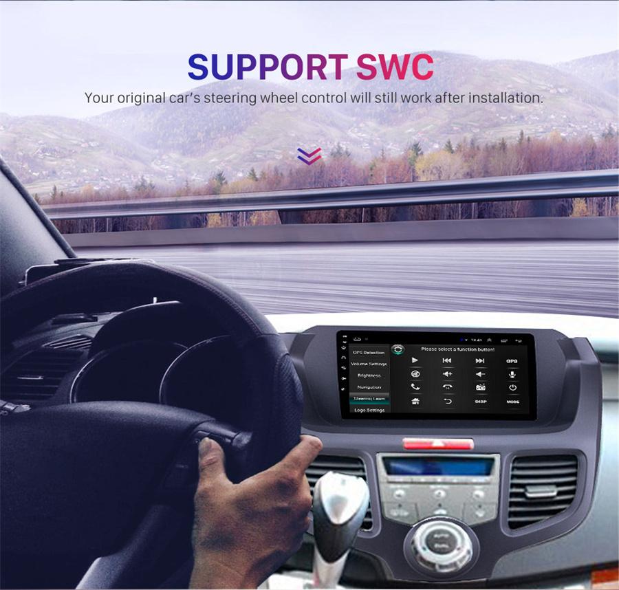 9 Inch GPS Navi Android 10 Car Radio Stereo Player For Honda Odyssey 04-08 MT8227L