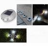 Waterproof Ground Mounted Stone Shape Resin Solar LED Light Outdoor Garden Decor