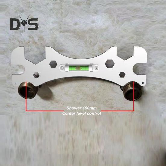 Bathroom Repair Key Multi-Purpose Shower Key Tool Repair Faucet Wrench for 8mm/10mm/12mm/14mm/17mm/23mm/24mm Hex Screws
