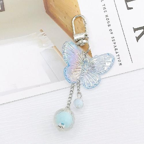 Portachiavi Creativi Cuffiette Piccole Colore Argento Portachiavi Cuffiette Ciondolo Carino per Cellulare per Donna