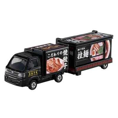 Tomica Long 142 Subaru Samba Kitchen Trailer Model, Mixed Colors, 1pc