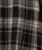 STANDARDERROR 87-Stan081 One-Pocket Vintage Oversized Long Sleeve Check Shirt