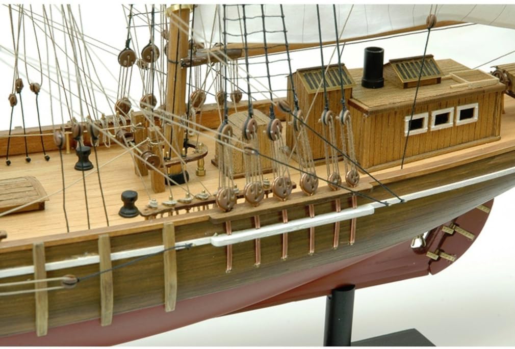 Woody Joe 1/70 Oshijimaru Wooden Model Assembly Kit (Ship)