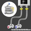 Corrugated Plumbing Hose with Wrench Bathroom Heater Connector  Bathroom Heater