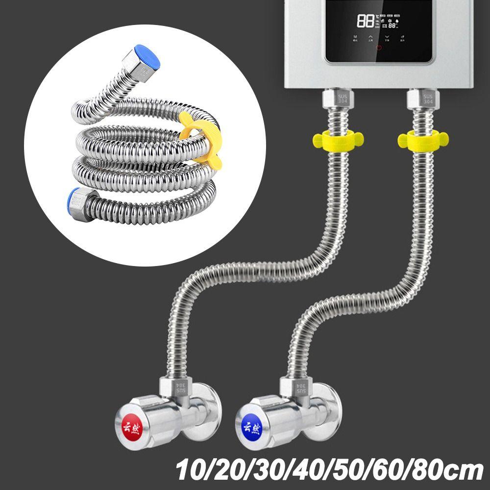 Corrugated Plumbing Hose with Wrench Bathroom Heater Connector  Bathroom Heater