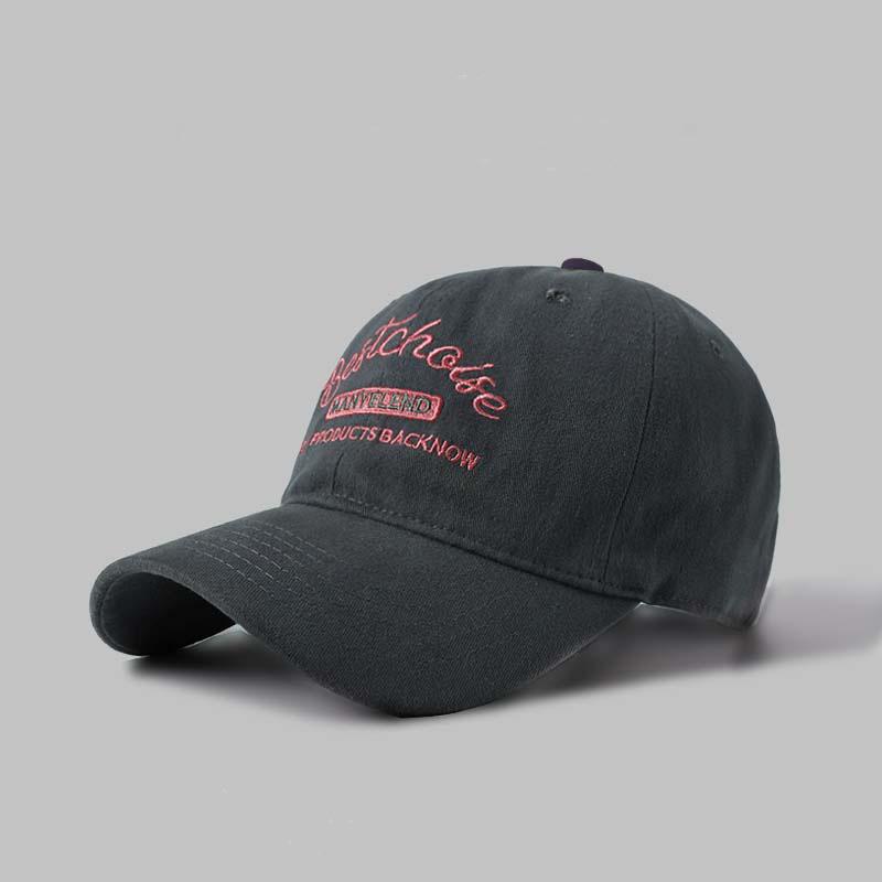 Women's New Summer Baseball Cap Showing Face and Small Duckling Cap American Retro Versatile Soft Top Trendy