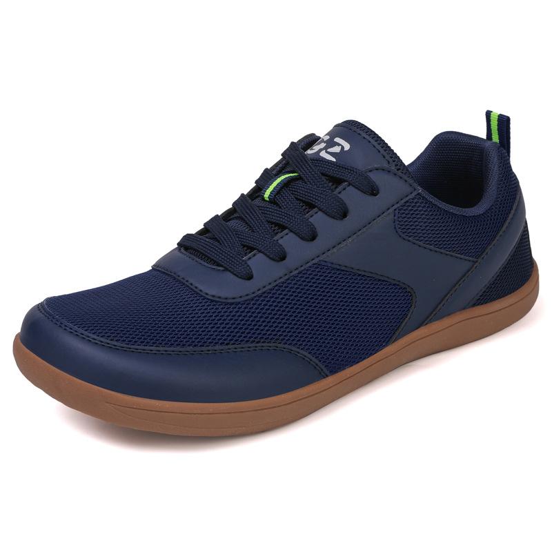 Mens Women Wide Toe Barefoot Shoes Mesh Breathable Walking Shoes Fashion Soft Comfortable Casual Shoes Non-Slip Outdoors Sneaker