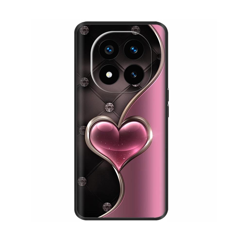 Cute Cat Panda Case For Xiaomi Redmi Note 14 Pro Case Phone Back Cover Soft Liquid Silicone Casing For Redmi Note14 14Pro 4G 5G