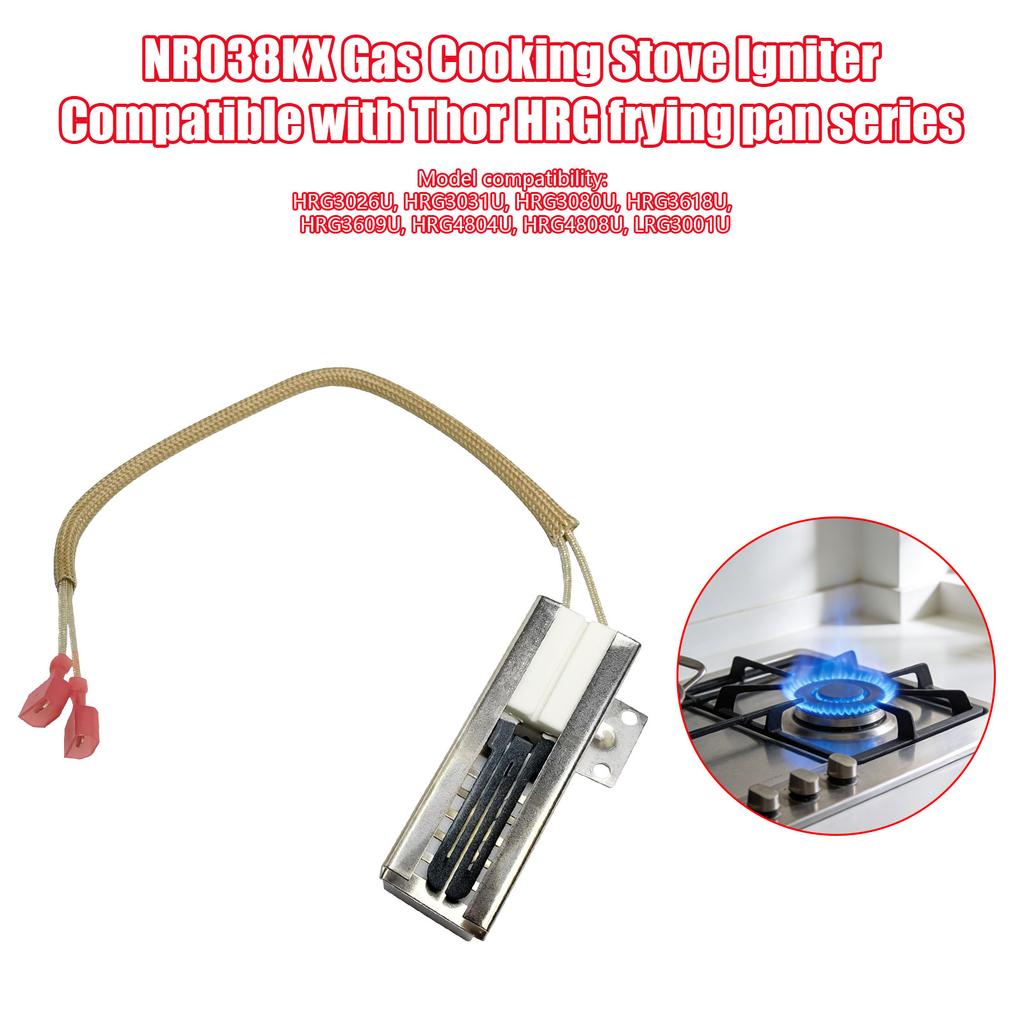 Metal Construction Replacement Igniter for Gas Range Oven Designed for HRG3026 HRG3031U HRG3080U HRG3609U HRG3618U HRG4804U HRG4808U LRG3001U