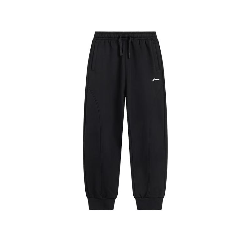 Li-Ning Boys Fleece-Lined Casual Jogger Sweatpants 170