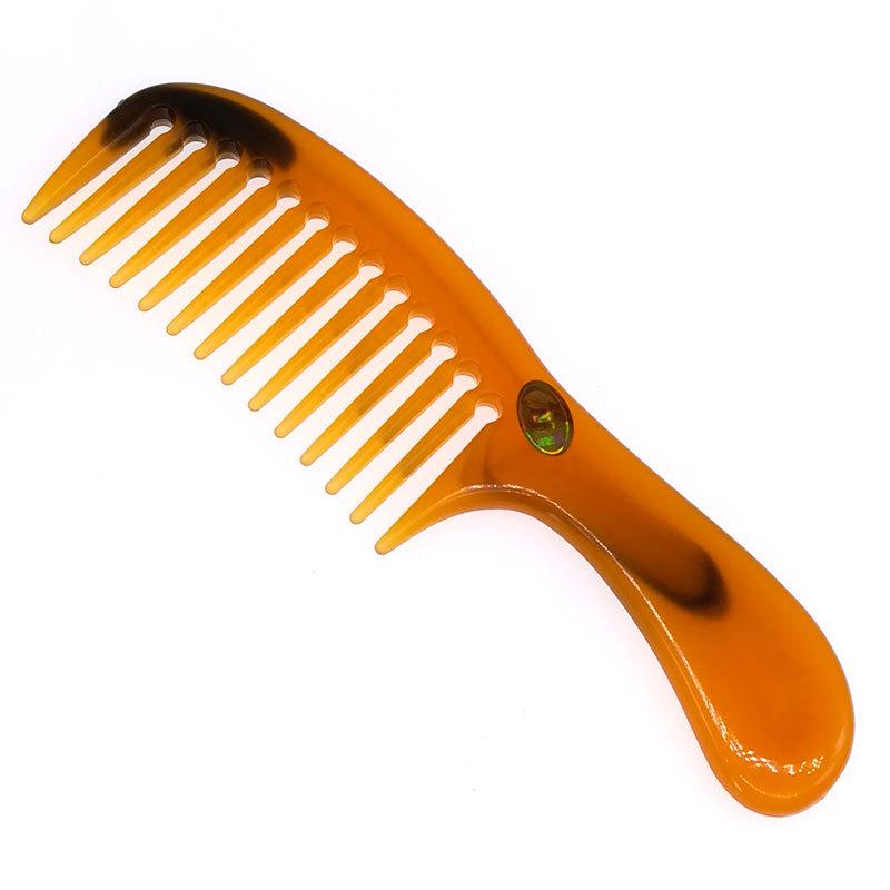 

Расческа для длинных волос у женщин - очень густые, широкие и средние зубцы - большой пластик, мягкий, не повреждает волосы Standard