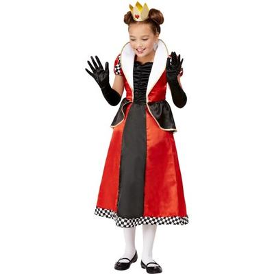 Girls Queen Of Hearts Costume Set
