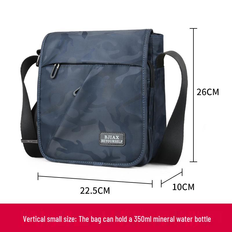 

Men s Multifunctional Oxford Cloth Crossbody Bag - Casual Korean Style Small Backpack