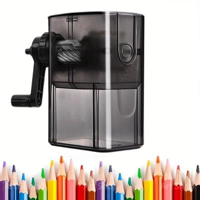 Ascuțitoare Manuală Profesională pentru Creioane - Vârf Reglabil pentru Schițare, Desen și Creioane Colorate, Cadou Ideal pentru Artiști, Hobbyiști