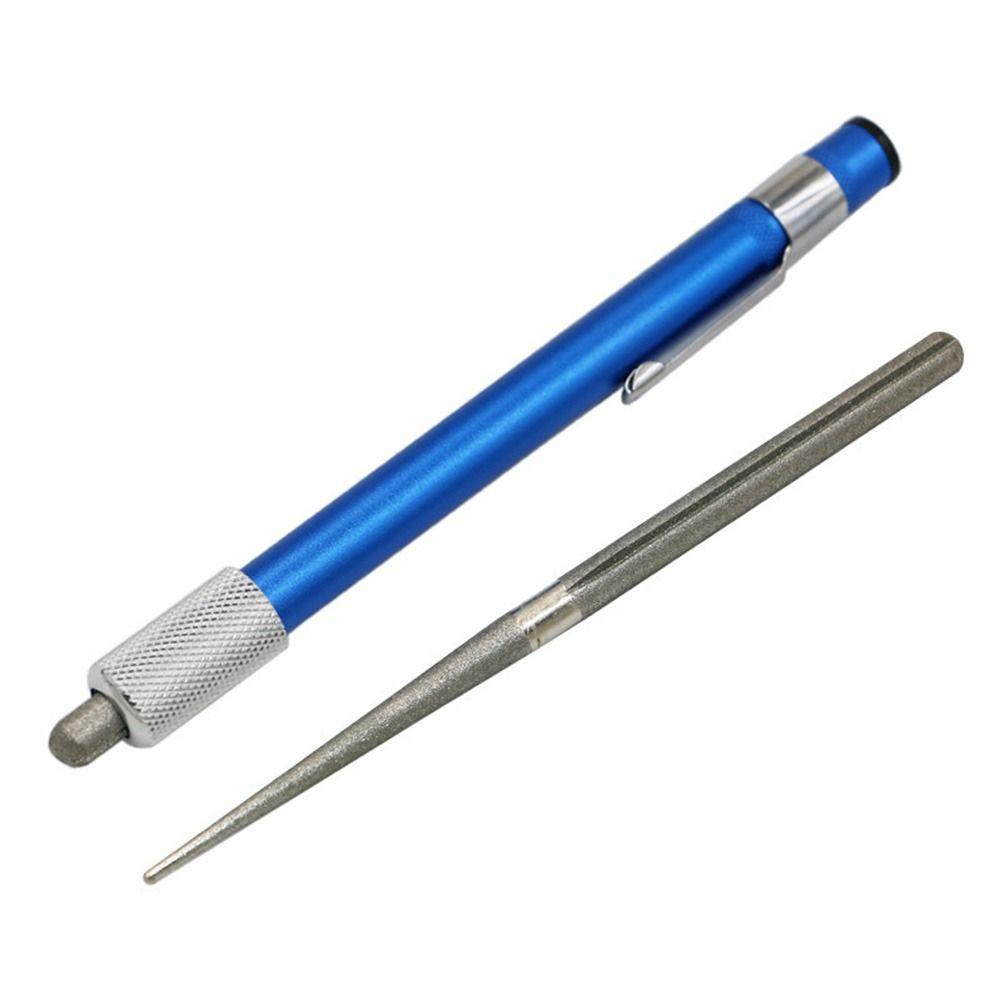 

Новинки Точилка для рыболовных крючков Мини-алмазная точилка-ручка Инструмент для улицы