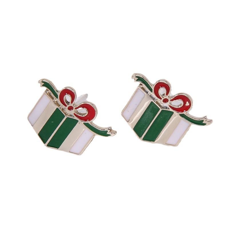 Snowflake Tree Earrings for Women - Festive European and American Design, Perfect for Autumn and Winter