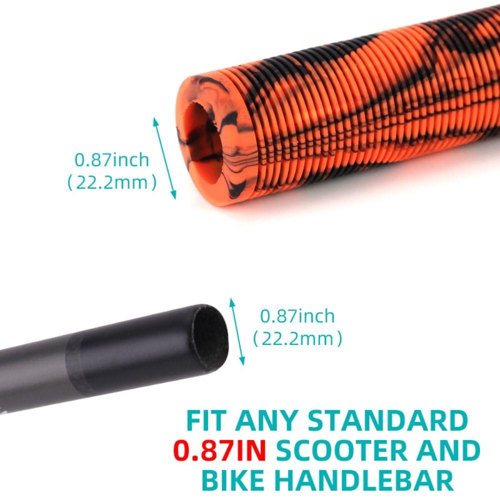 Antiskid MTB Bike Grip Comfortable Motorcycle Handlebar Cover Cuff Rubber Grip  Scooter Bicycle