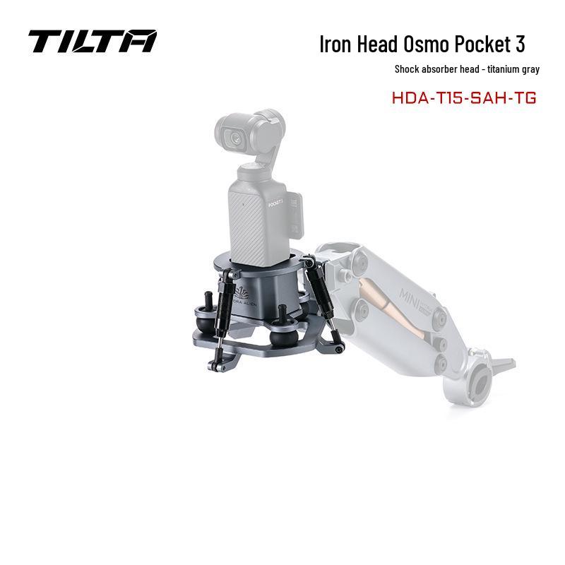 

TILTA Iron Head Mini Shock Absorbing Arm for GoPro10/11/Pocket3, Anti-Shake Stabilizer