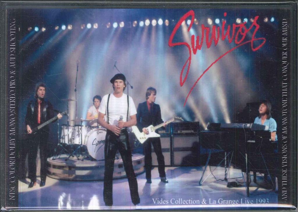 DVD SURVIVOR Vides Collection La Grange Live 1 KEINE NICHT AUF DEM LABEL Nicht Japan Musikvideo Gebraucht
