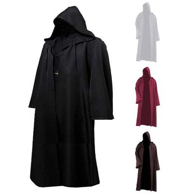 Plášť pro dospělé Plášť Kabát Kapuce Cape Župan s kloboukem Chlapci Dívky RPG Prodyšný kostým pro Halloween Cosplay Makeup Party