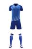 Set Maglia da Calcio Traspirante Asciugatura Rapida Manica Corta Abbigliamento da Calcio Studenti Scuola Primaria Allenamento Partita Divisa di Squadra Versione Giocatore