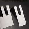 V-Shaped Filter Paper Storage Rack Stainless Steel Filter Paper Holder  Household