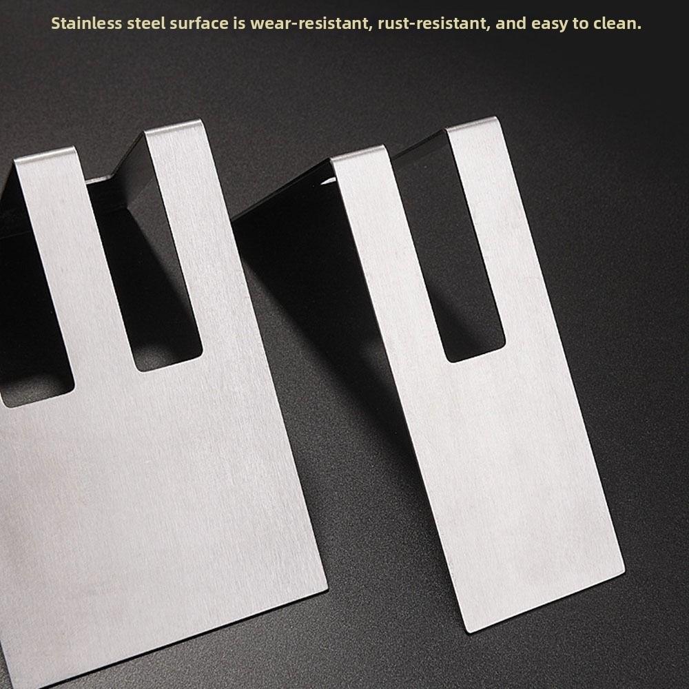 V-Shaped Filter Paper Storage Rack Stainless Steel Filter Paper Holder  Household